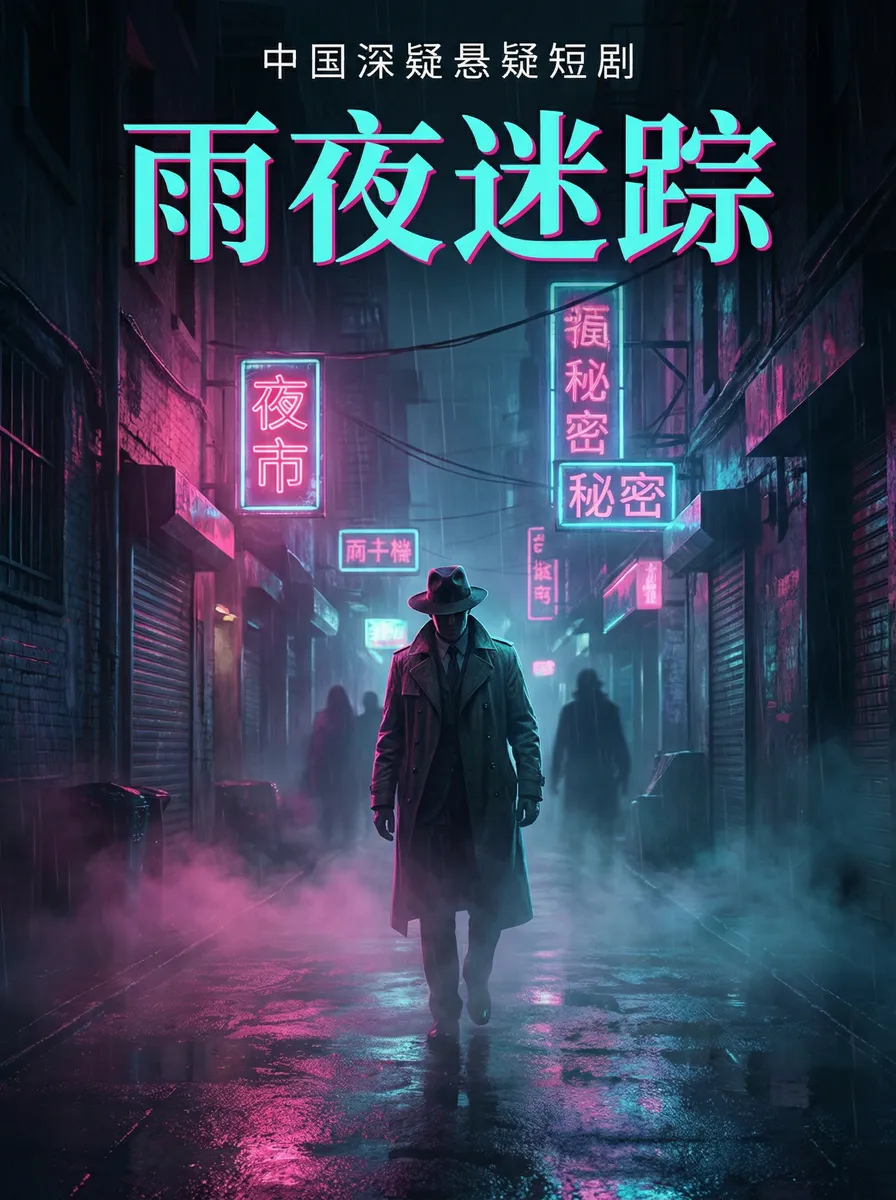 黄色 免费 喷水水 悬疑追踪短剧 - 雨夜迷踪海报